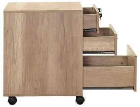 Corp Mobil Adore New York Rollbox Office, 3 Sertare, sertar cu cheie, 45 x 63 x 51 cm