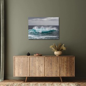 Tablou - Valuri pe ocean (70x50 cm)