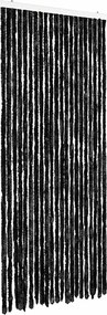 vidaXL Perdea pentru insecte, antracit, 90x220 cm, Chenille