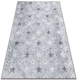 JUNIOR 51798.804 covor lavabil Stele pentru copii anti-alunecare - gri - SECUNDAR-COTATI PRODUSUL