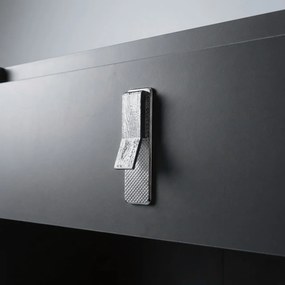 Set mobilier de baie cu lavoar Toledo 60cm Grey