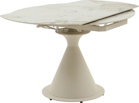 Masă ceramică Estrada, sistem Rotativ de extindere Ø 130 cm - BEJ