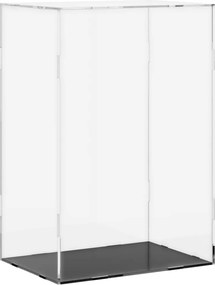 vidaXL Cutie de prezentare transparentă 17x12x25 cm, acrilică