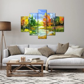 Tablou - Peisaj - pictură (150x105 cm)