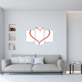 Tablou cu inima (90x60 cm)