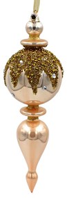 Ornament Decoris - Glob elegant rose 29cm