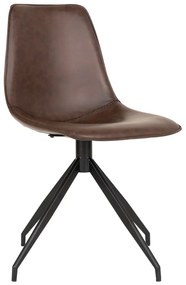 Scaune de dining maro 2 buc. Monaco – House Nordic