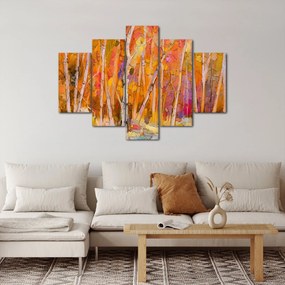 Tablou - Pădurea toamna (150x105 cm)