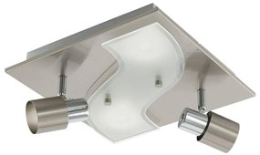 Eglo 96398 - Spot LED DIRUS 2xGU10/3,3W + 2xLED/3,3W