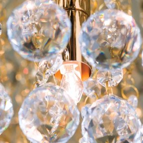 Plafonieră de cristal Orion DLU 2378/9/62 GLORIA 9xG9/40W/230V d. 62 cm auriu