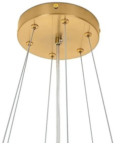 Lustra suspendata design modern Roch 100 auriu