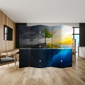 Paravan - Viața și moartea (210x170 cm)