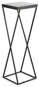 Suport pentru flori LOFT 70x24 cm negru