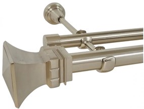 Galerie fara inele VERONA - 25/19 - inox (Alege marime: 120 cm)