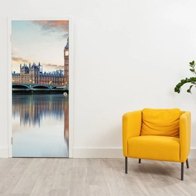Fototapet pentru ușă - Londra Houses of Parliament (95x205cm)