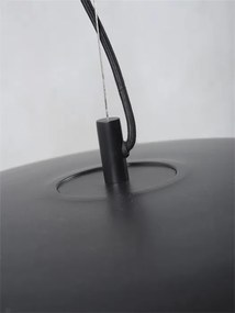 Lustra design nordic Marseille black, 48,5cm