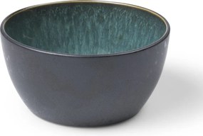 Bol mic verde/negru din gresie Gastro Green/Black – Bitz
