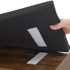 Suport pantofi cu captuseala 104 x 30 x 48 cm maro antic