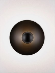 Aplica de perete LED stil minimalist EDEM negru