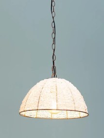 Lustra din metal si scoica de mare, "Reef"