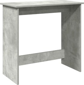 vidaXL Birou, gri beton, 80 x 40 x 75 cm, PAL