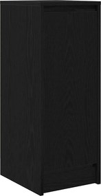 vidaXL Bufetă Stejar negru 29,5x34x76 cm Lemn prelucrat