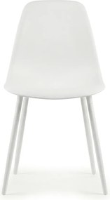 Scaun de masa OSAKA din plastic, alb