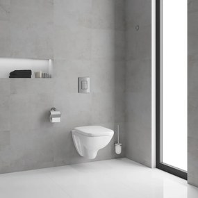 Set Vas WC suspendat cu rezervor incastrat, clapeta si capac Grohe Solido Square 37x53 cm evacuare orizontala
