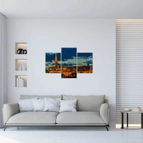 Tablou cu construcție iluminată (90x60 cm)