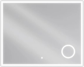 Mexen Kala oglindă de baie iluminată cu oglindă cosmetică 100 x 80 cm, LED 6000K, anti-aburire - 9820-100-080-611-00