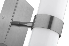 Aplica baie LED, Protectie IP44 otel nickel, sticla BATUMI 8928