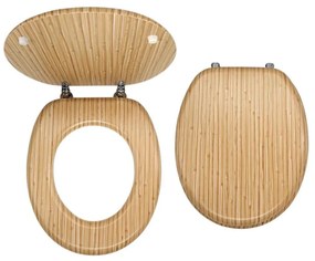 FERRO - Capac WC MDF/decor bambus