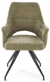 Scaun rotativ K542 stofa olive