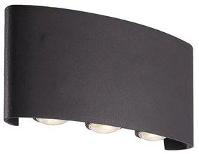 Aplica LED perete exterior IP44 Shadows