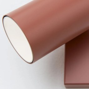 Aplica cu 3 spoturi directionabile stil minimalist PENN, rosu coral