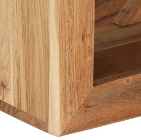 Taburet, 40x30x40 cm, lemn masiv de acacia 1, lemn masiv de acacia