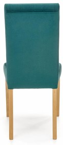 Scaun Diego 3 verde inchis MONOLITH 37