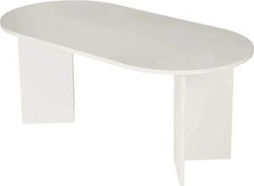 Masa SABLIN, alb, PAL laminat, 180x90x75 cm