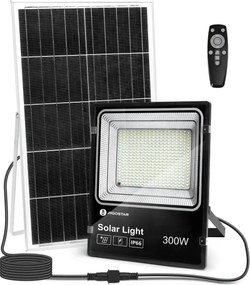 Proiector LED solar dimabil Aigostar LED/300W/3,2V IP65 + telecomandă