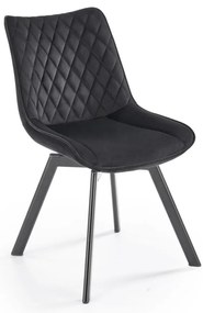 Scaun de dining OMBRA, 1 buc., negru