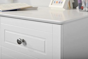 Birou pentru copii Marylou alb L122,5 cm