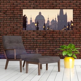 Tablou - Podul Charles (120x50 cm)