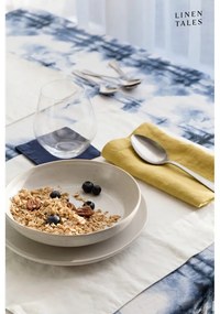 Suport din in pentru farfurie Linen Tales, 35 x 45 cm, alb