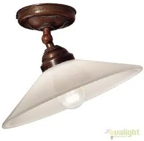 Plafoniera rustica fabricata manual, diam.25cm, Tabia 212.02.OV