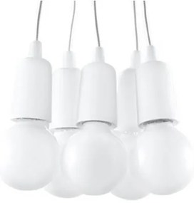 Lustră pe cablu DIEGO 5xE27/60W/230V