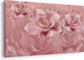Tablou - Decor floral (90x60 cm)