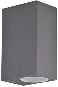 Aplica de perete exterior BOSTON 2xGU10/10W/230V antracit