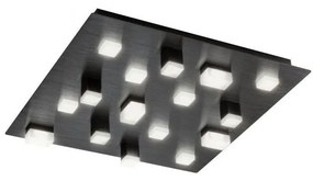 Plafonieră LED PIXEL LED/48W/230V 3000K Redo 01-2017 45x45 cm negru