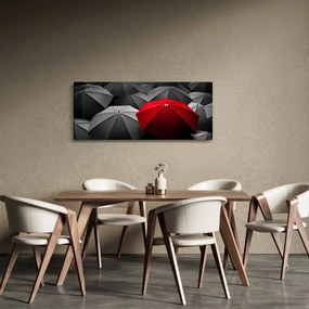 Tablou cu umbrele deschise (120x50 cm)