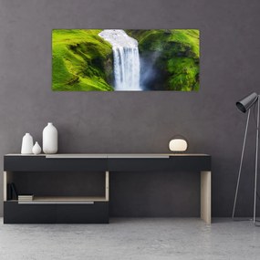 Tablou - Cascada Skogafoss (120x50 cm)